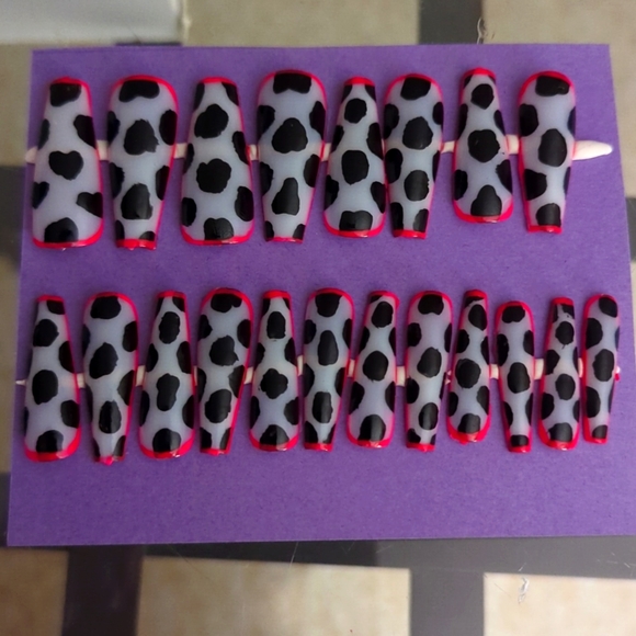 Neon cowboy press on nails - Picture 1 of 1